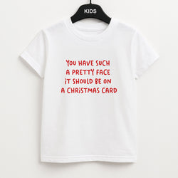 Pretty Face - Elf Kids T-Shirt