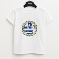 R2D2 Christmas Wreath Kids T-Shirt