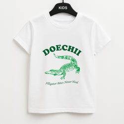 Alligator Bites Never Heal Collage Unisex Kids T-Shirt