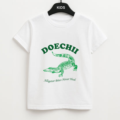 Alligator Bites Never Heal Collage Unisex Kids T-Shirt