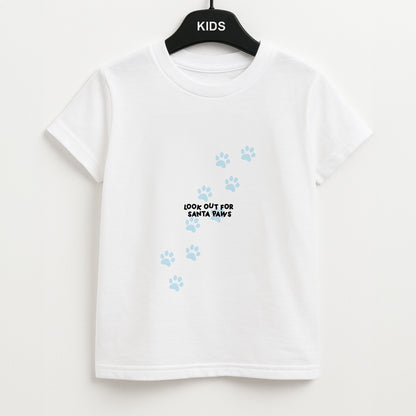 Santa Paws - Christmas Unisex Kids T-Shirt