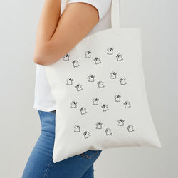 Ghost Pattern - Halloween Shoulder Bag