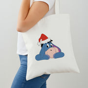 Donkey Pattern Christmas Tote Bag 2