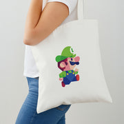 Running Luigi - Mario Tote Bag 2