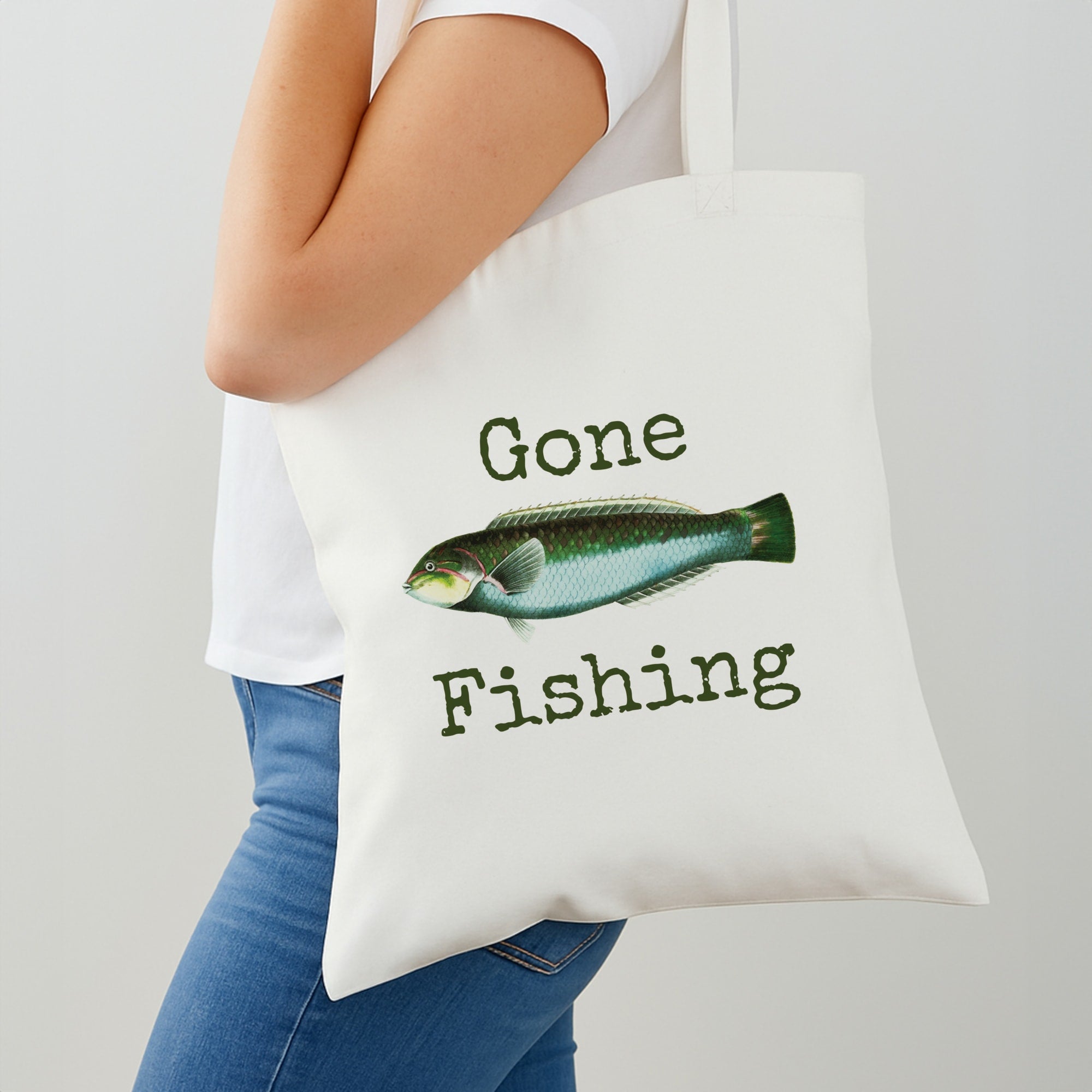 Gone Fishing  Shoulder Bag