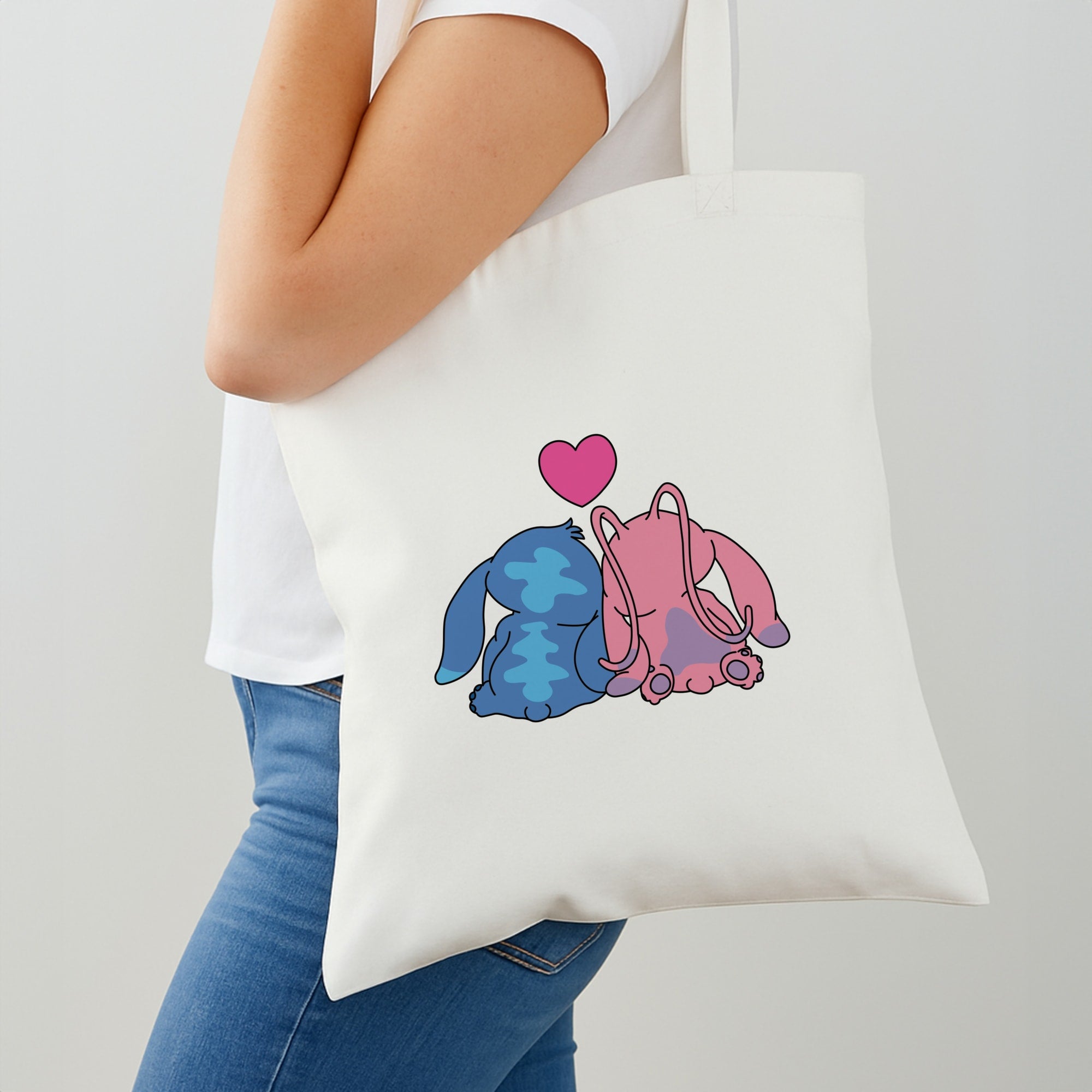 In Love - Pink Alien Shoulder Bag