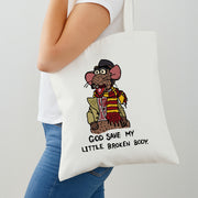 God Save My Broken Body Tote Bag 2