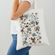 Bones and dogs - Dog Patterns Tote Bag 2