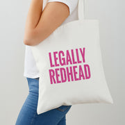 Legally Redhead Tote Bag 2