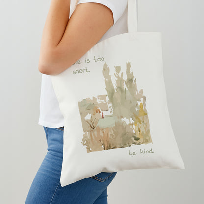 Life Is Too Short Shoulder Bag