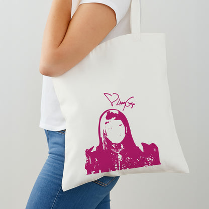 Pink Gaga Silhouette  Shoulder Bag