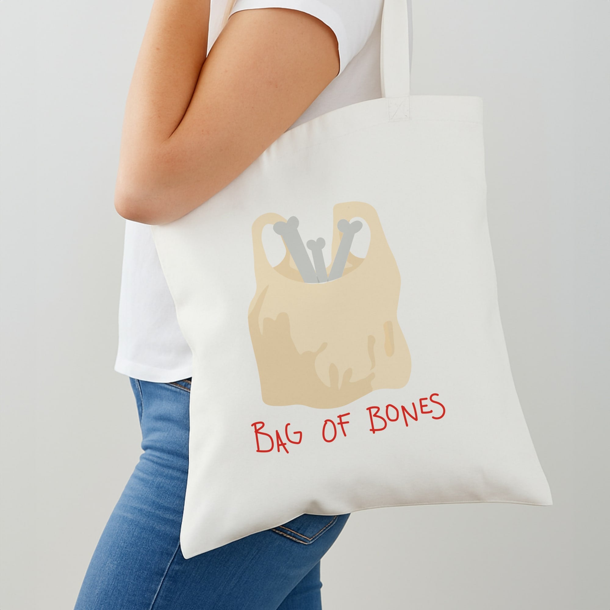 Bag Of Bones - Halloween Shoulder Bag