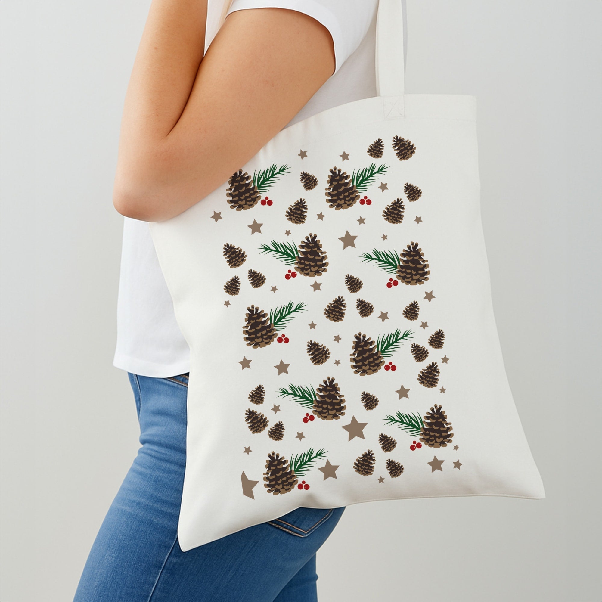 Acorn - Christmas Patterns Shoulder Bag