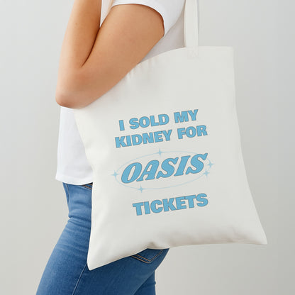 I Sold My Kidney For Tickets Shoulder Bag