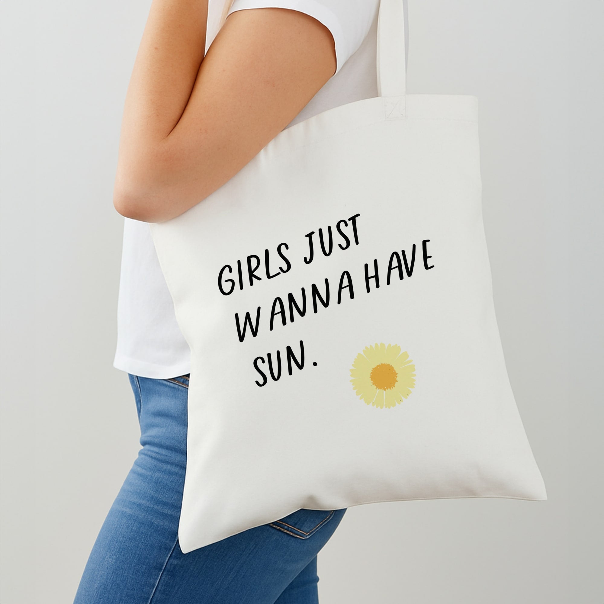Girls Just Wanna Have Sun - Summer Tote Bag