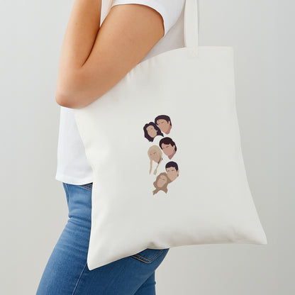 Cast Faces Shoulder Bag