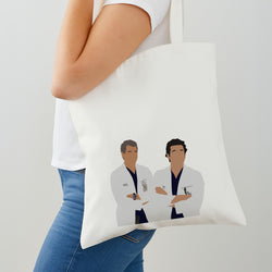 Two Doctors Arm Crossed - Grey's Shoulder Bag