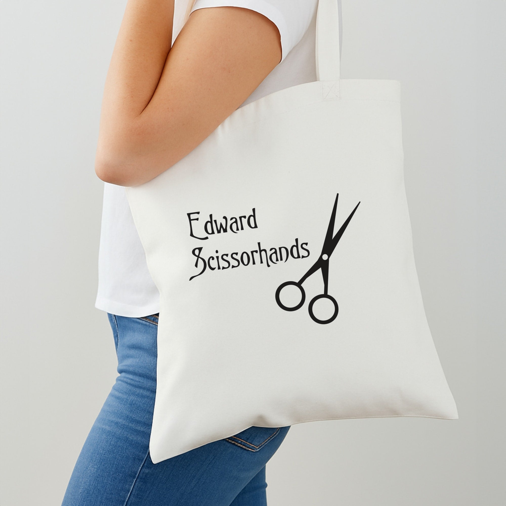 Name - Scissorhands Tote Bag