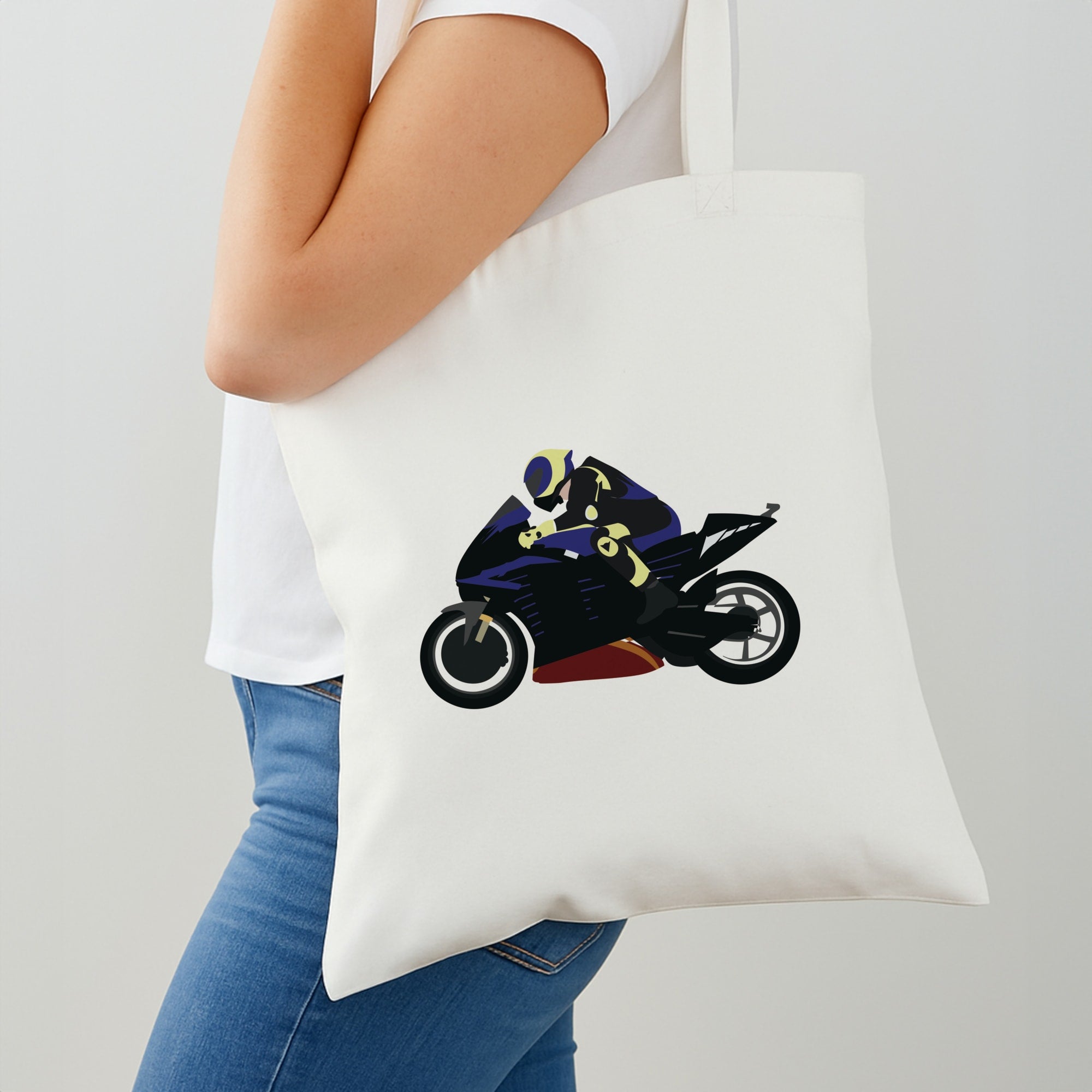 Purple Motorbike - Motorbike Shoulder Bag