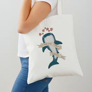 Emotional Support Shark Tote Bag 2