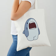 Chubby Shouting Shark Tote Bag 2