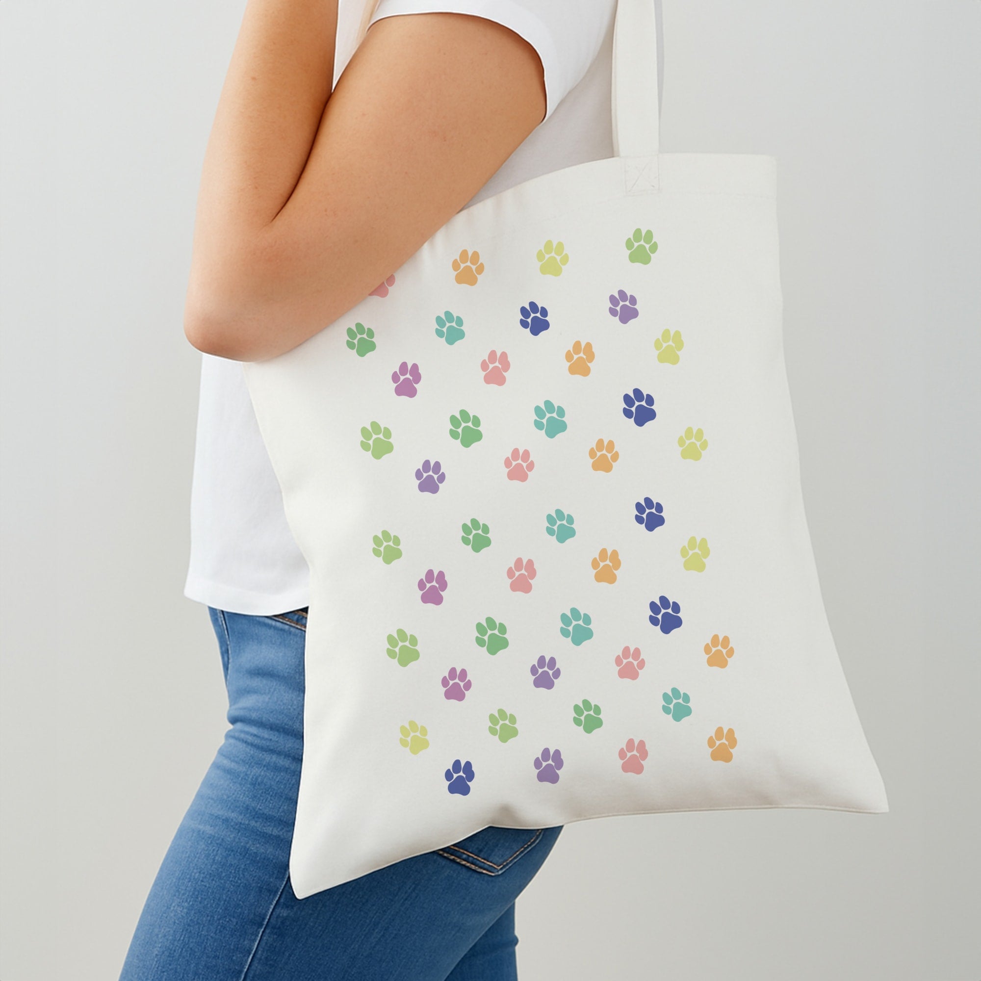 Coloured patterns - Dog Patterns Shoulder Bag