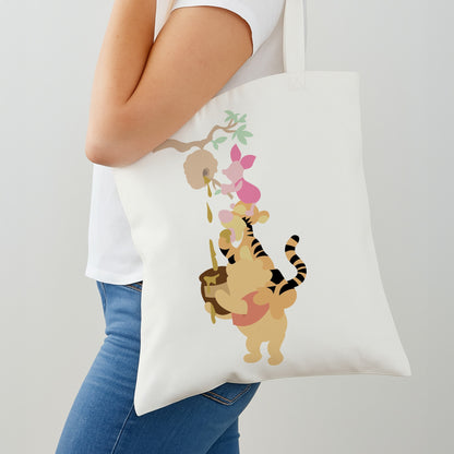 Bouncing Tiger , Piglet , Yellow Bear Shoulder Bag
