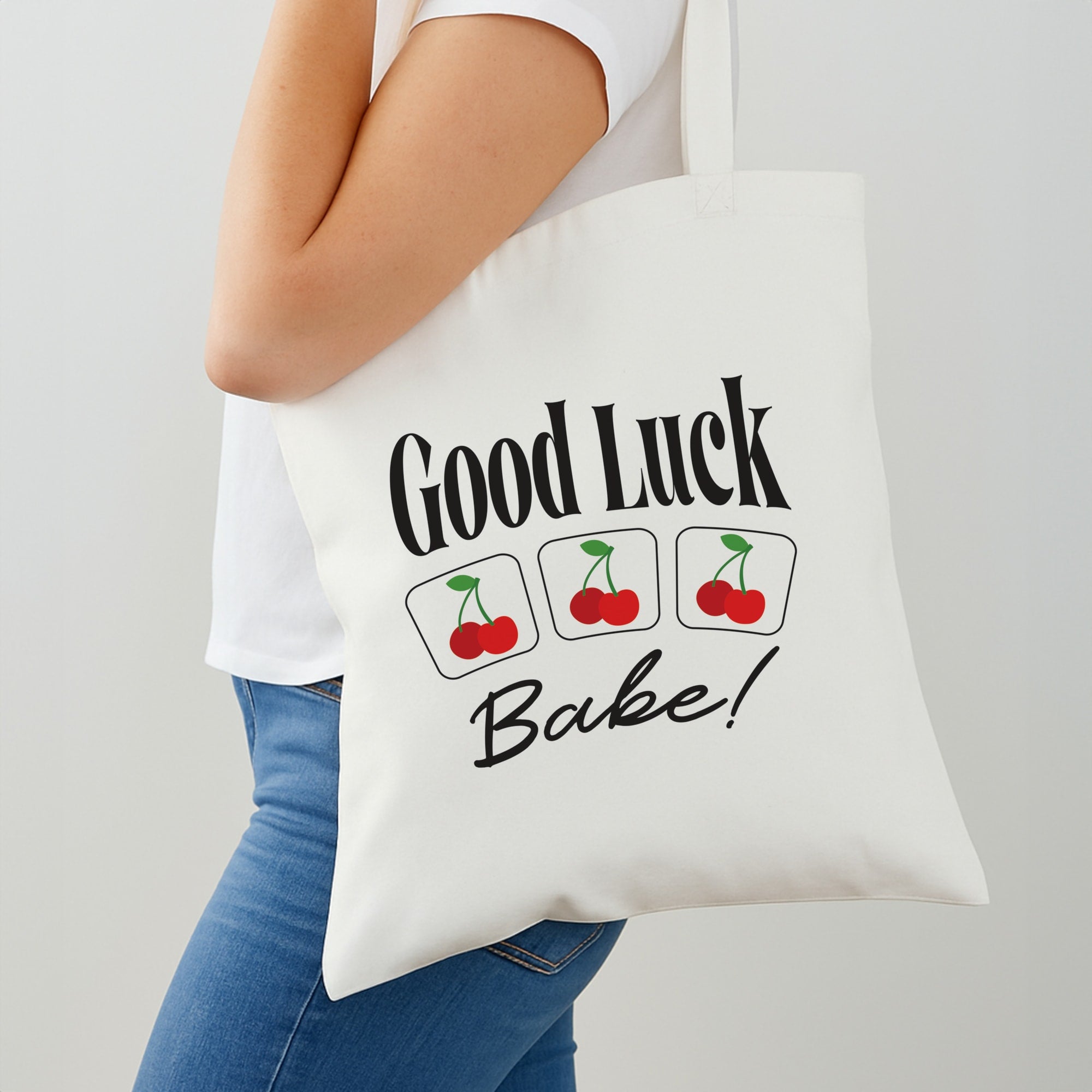 Good Luck Babe Cherries Shoulder Bag