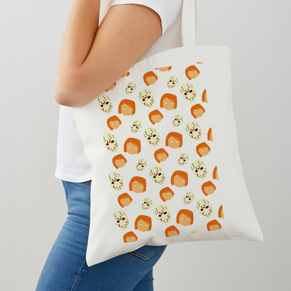 Chucky And Jason Pattern - Halloween Shoulder Bag