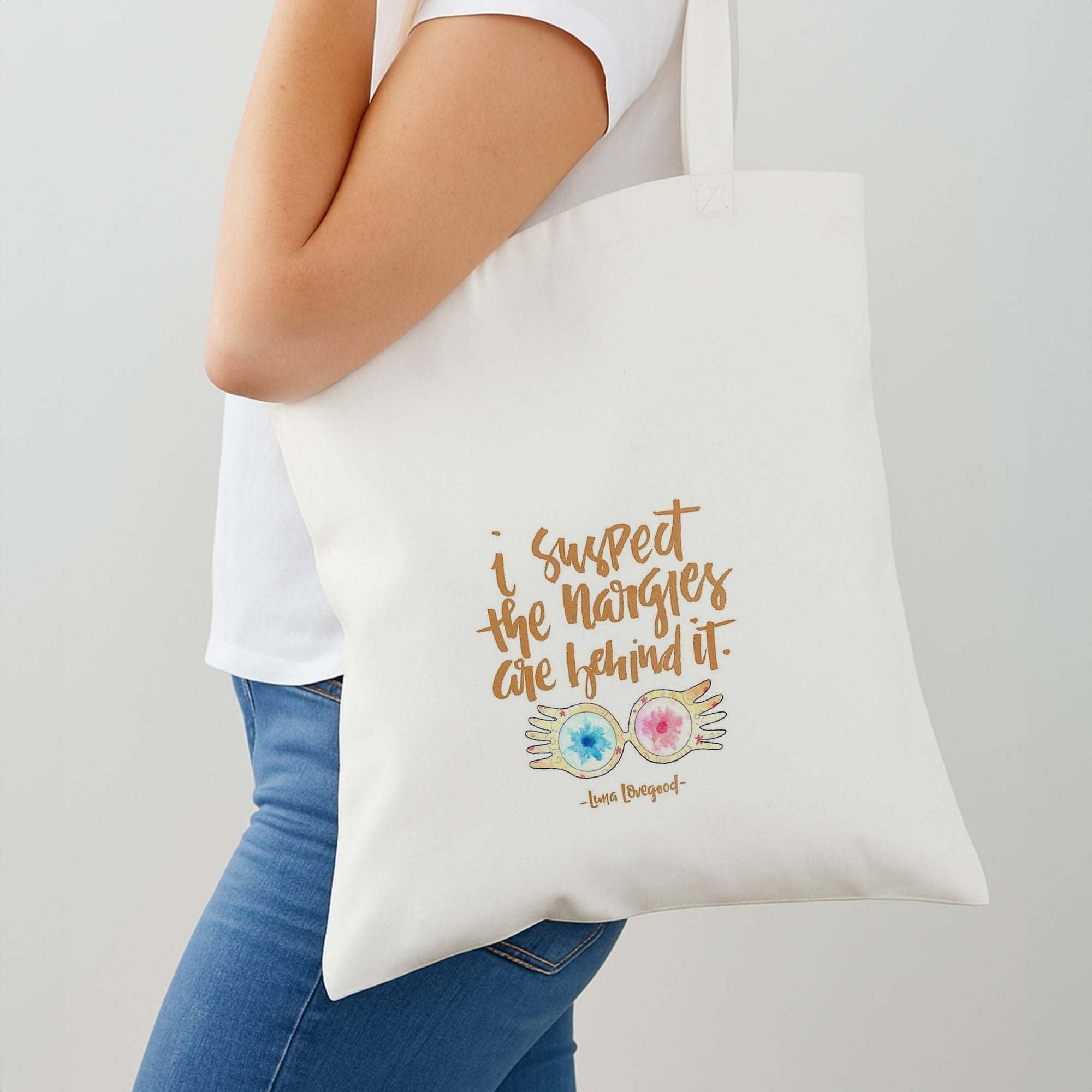I Suspect The Nargles Are Behind It Shoulder Bag