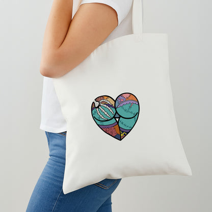 Sally And Jack Heart - TNBC Shoulder Bag
