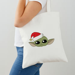 Baby Yoda Christmas Pattern Shoulder Bag