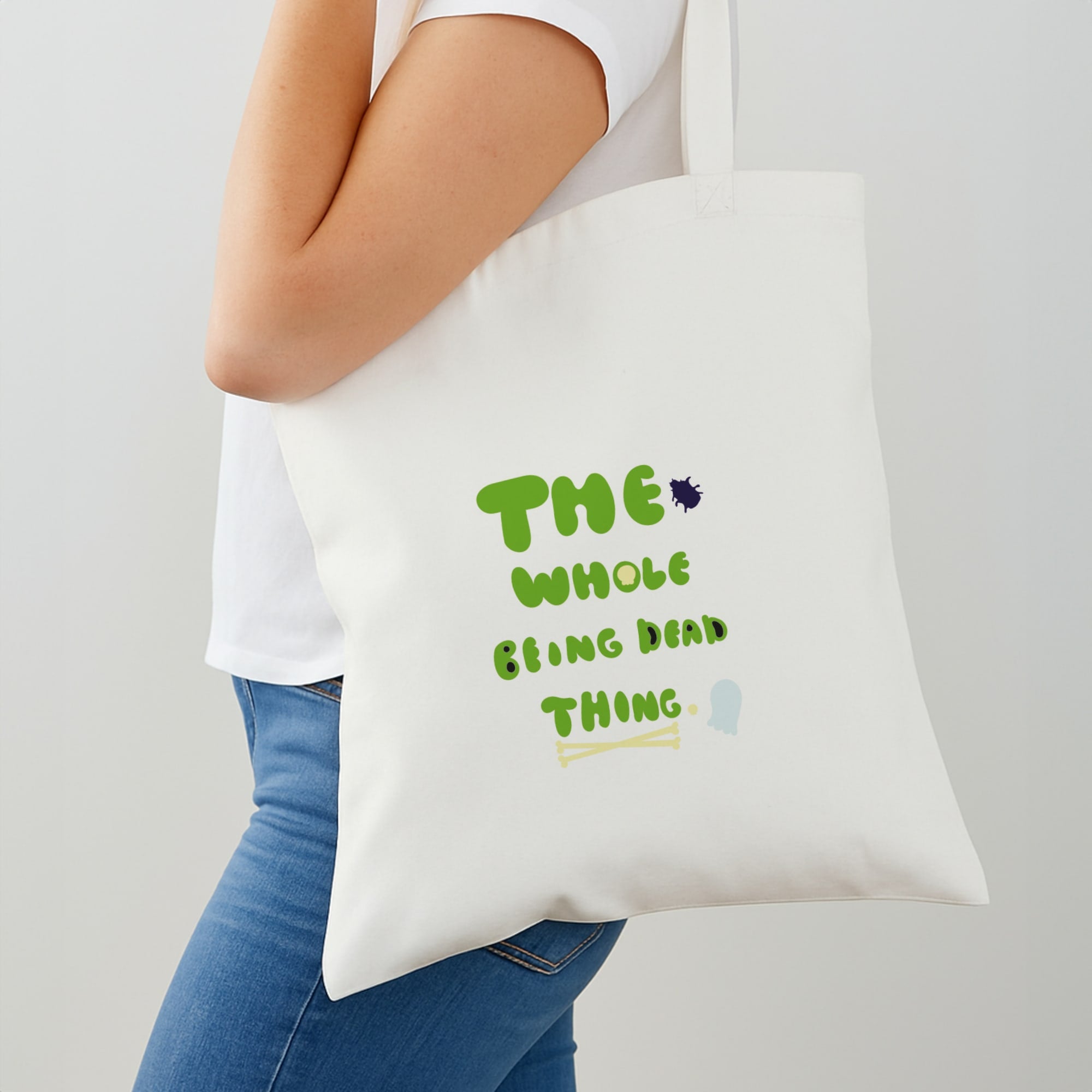 The Whole Being Dead Thing - Beetle Halloween Shoulder Bag