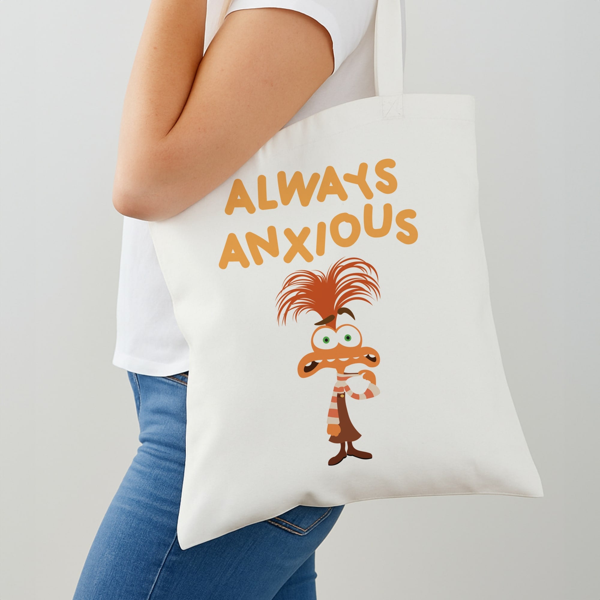 Always Anxious - Inside Out Shoulder Bag