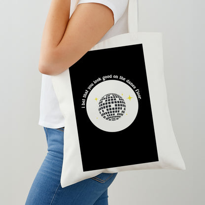 I bet that you look good on the dance floor Shoulder Bag