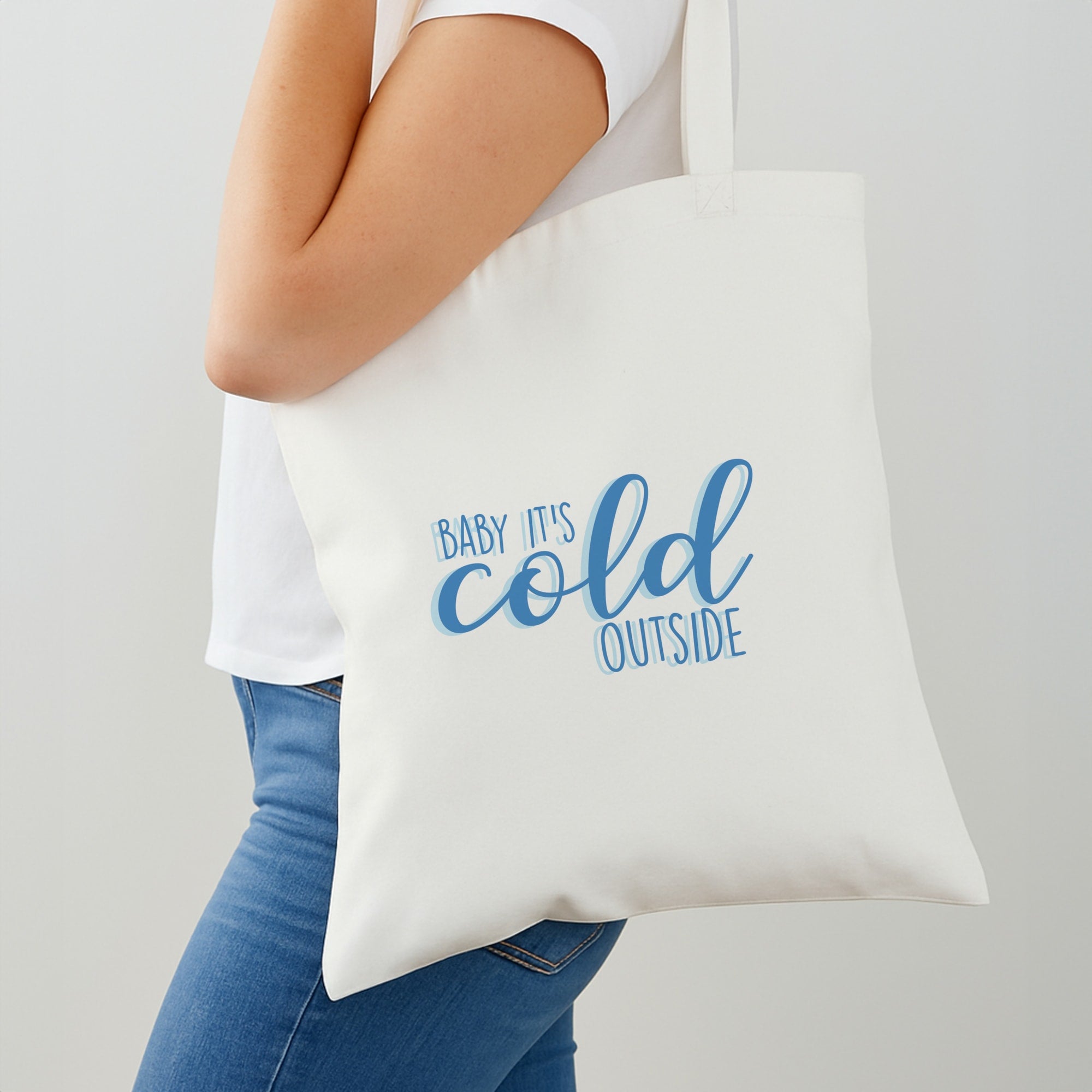 Baby It's Cold Outside - Christmas Songs Shoulder Bag