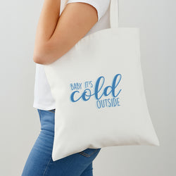 Baby It's Cold Outside - Christmas Songs Shoulder Bag