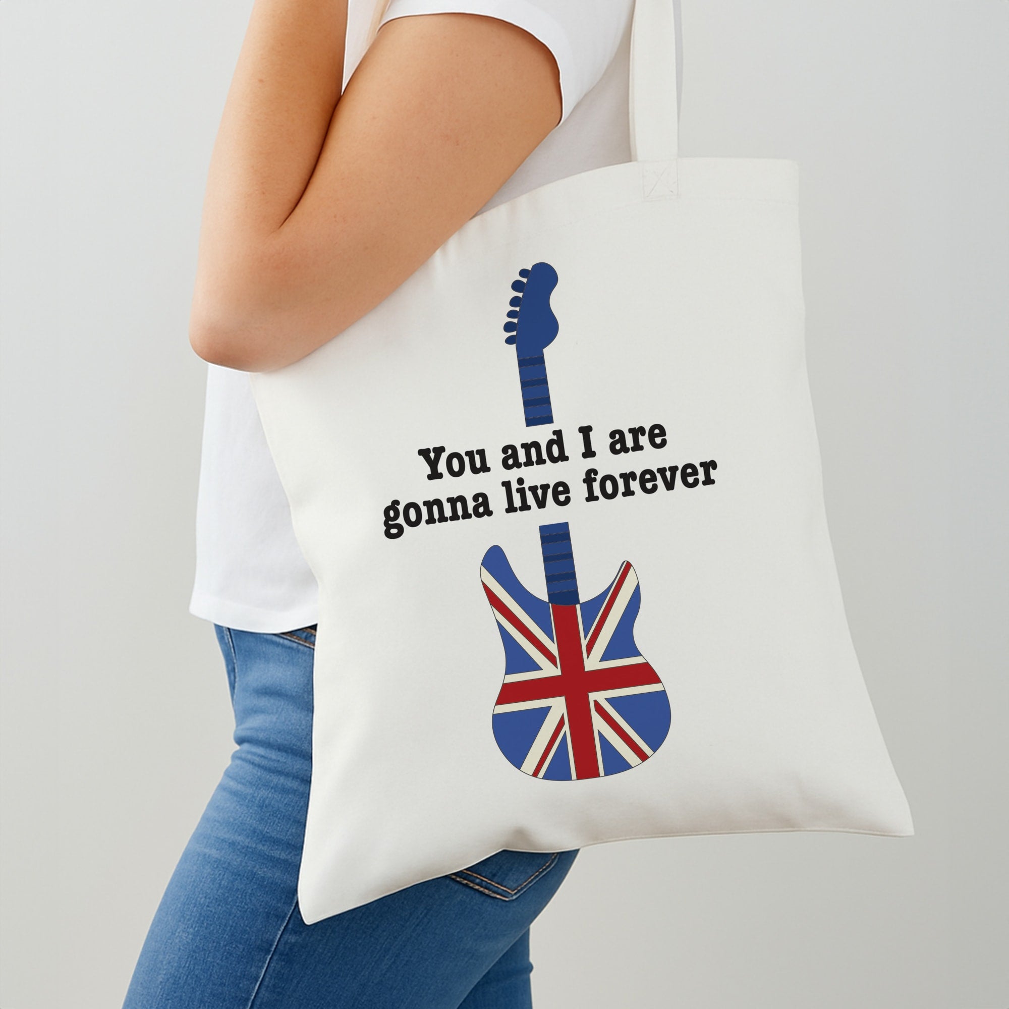 You And I Are Gonna Live Forever Shoulder Bag