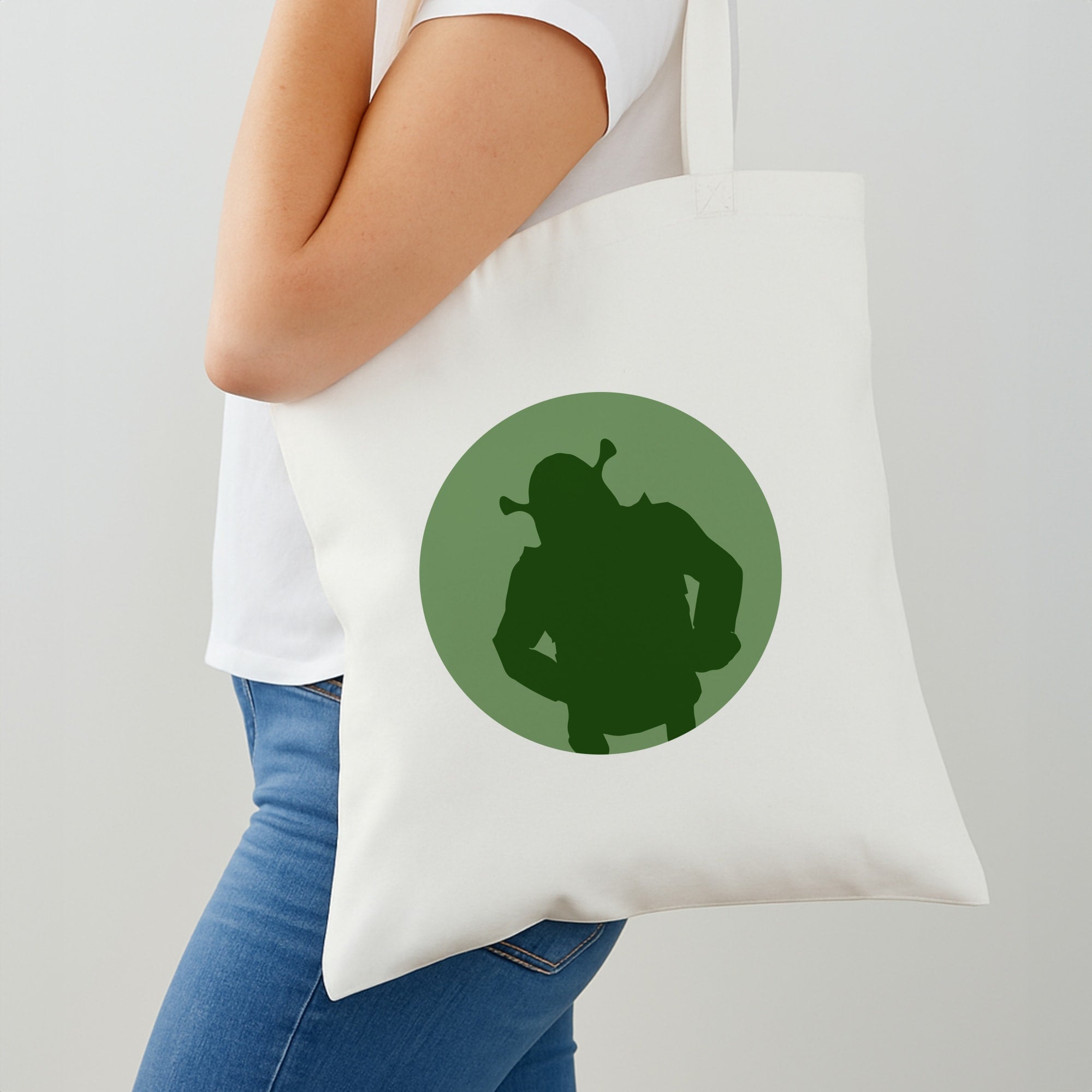 Green Ogre Outline Shoulder Bag