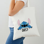 Blue Alien - Personalised Disney Tote Bag 2