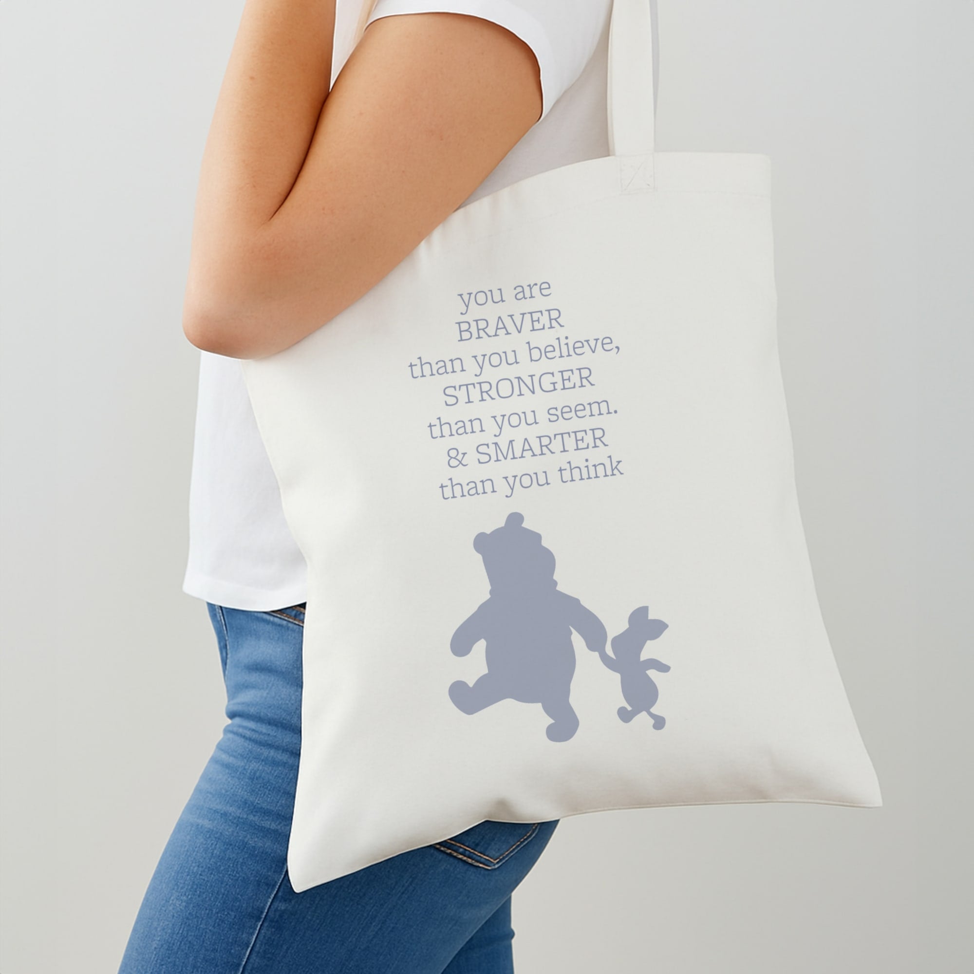 Braver, Stronger, Smarter Shoulder Bag