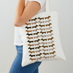 Collage - Dachshunds Shoulder Bag