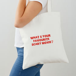 What's Your Favourite Scary Movie - Halloween Shoulder Bag