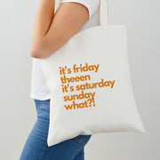 Friday Theeen Tote Bag 2