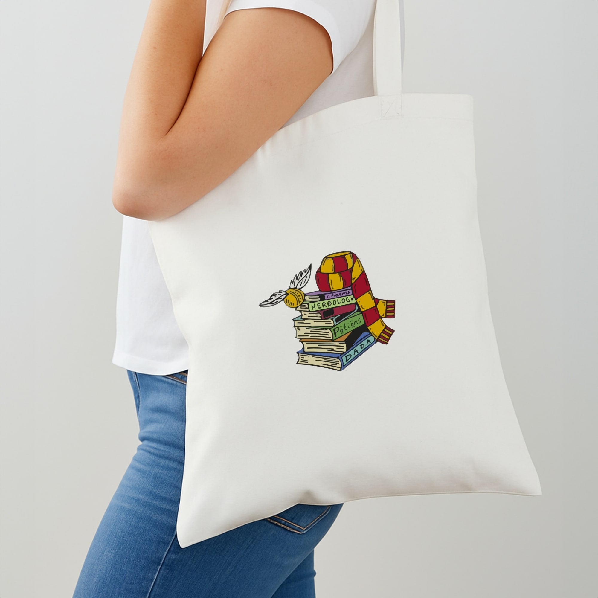 Book Stack Shoulder Bag