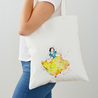 Watercolour Snow White Fairytale Shoulder Bag
