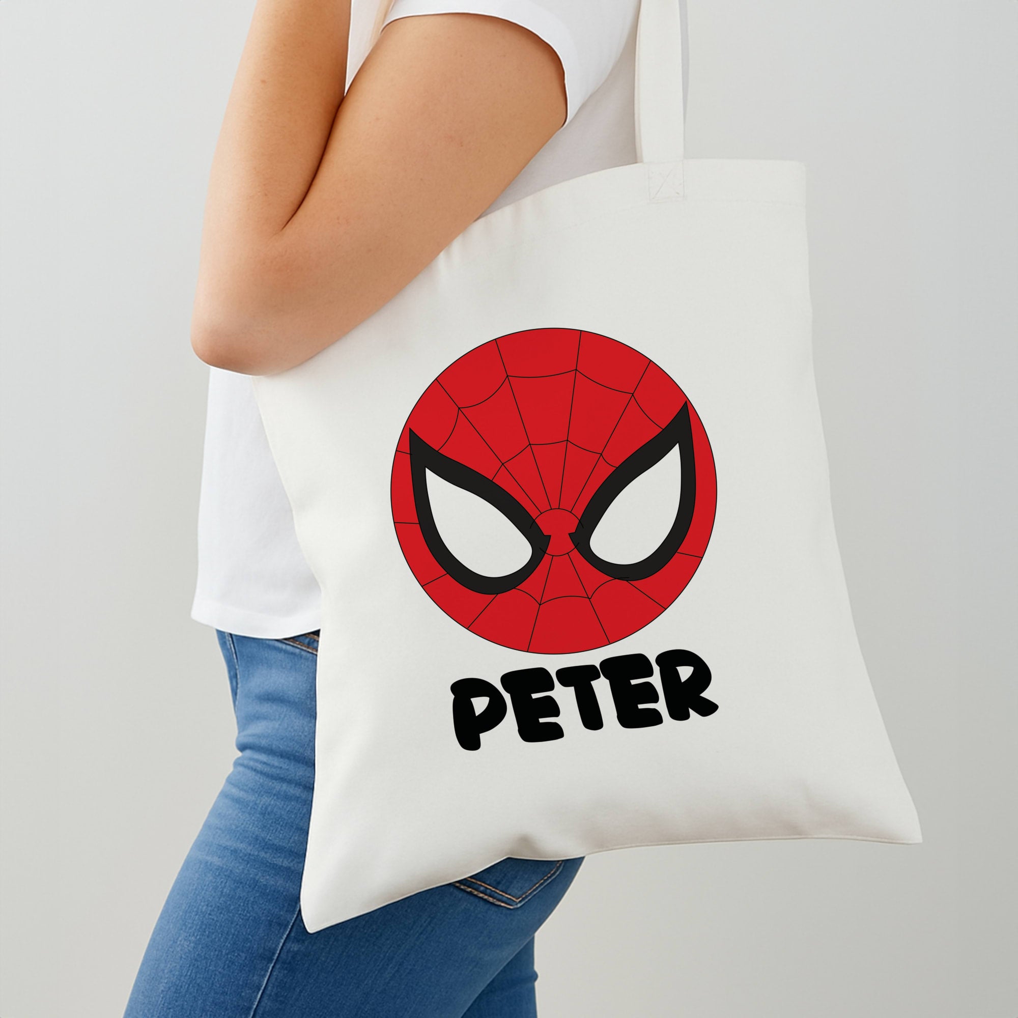 SpiderMan - Personalised Superhero Comic Shoulder Bag