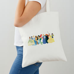 Fairytale Princesses Cast Tote Bag