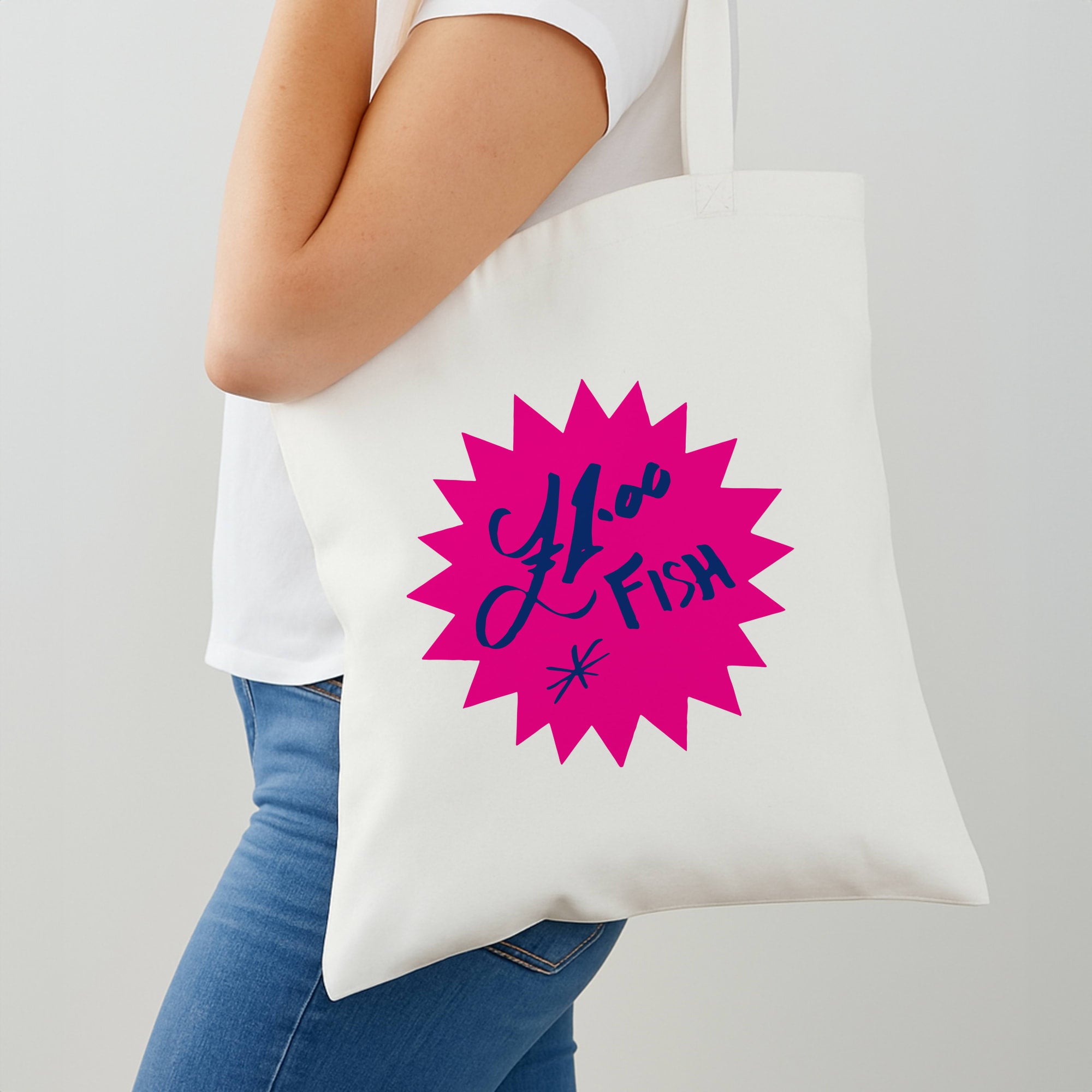 One Pound Fish - British Pop Culture Shoulder Bag