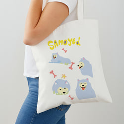 Samoyed - Dog Patterns Shoulder Bag
